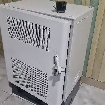 Box server outdoor rak server outdoor ex BTS komplit kipas