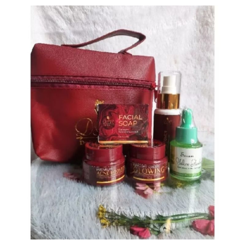 PAKET LENGKAP DBC SKINCARE + SERUM YELLOW GLASSKIN