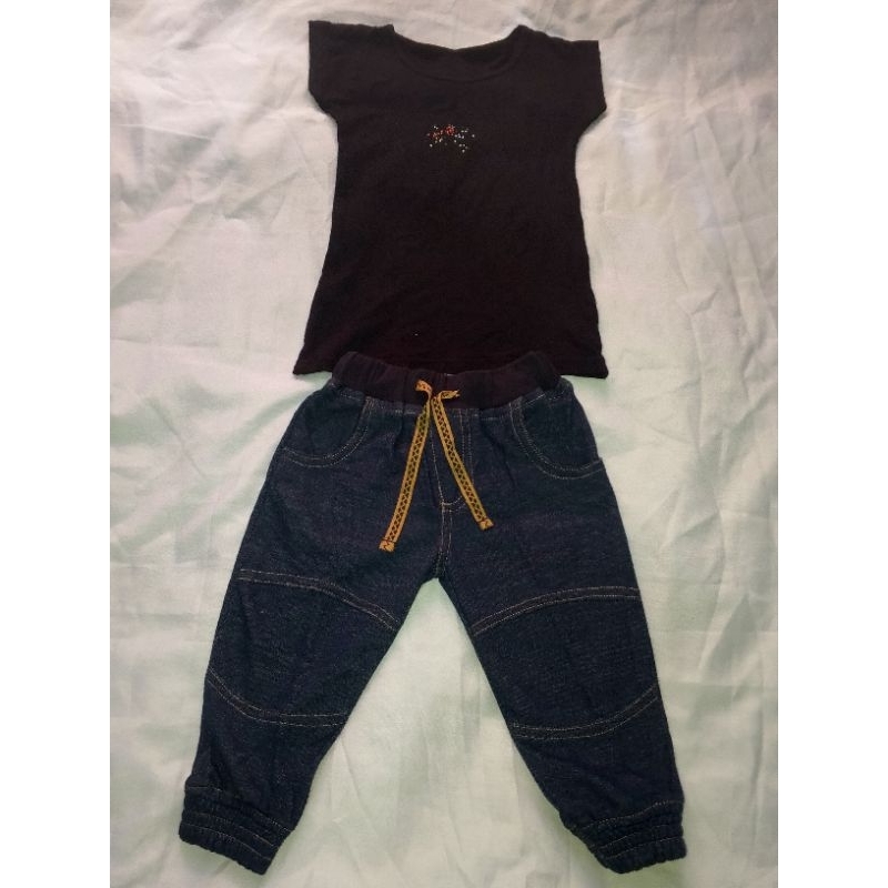 Setelan anak cewek umur 1-3 tahun