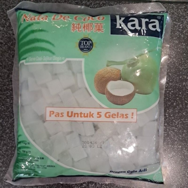 

kara nata de coco plain poch 1kg