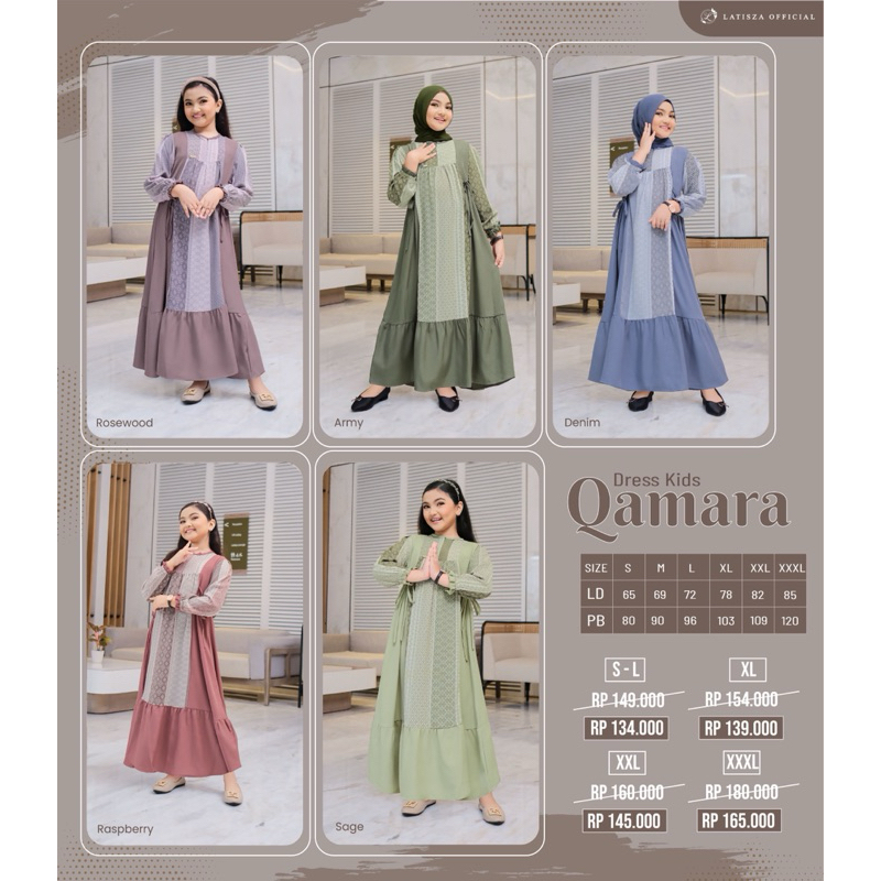 QAMARA DRESS KIDS by LATISZAA