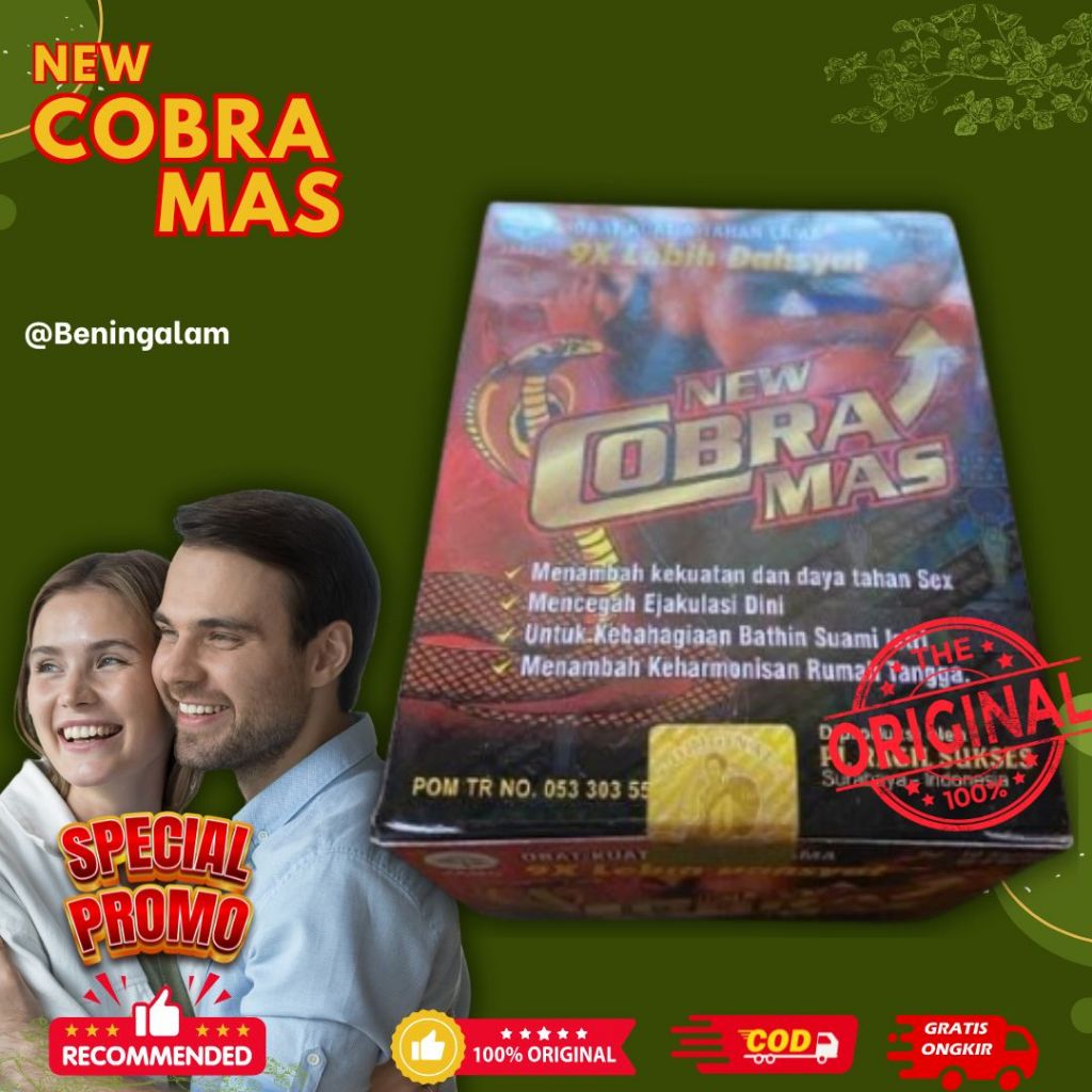 

Cobra Mas Kapsul 10 Blister Kemasan Terbaru Original