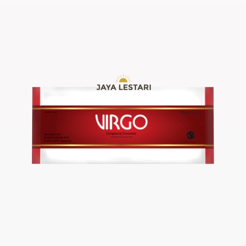 

Virgo Cokelat Compound Hitam Manis (250g)