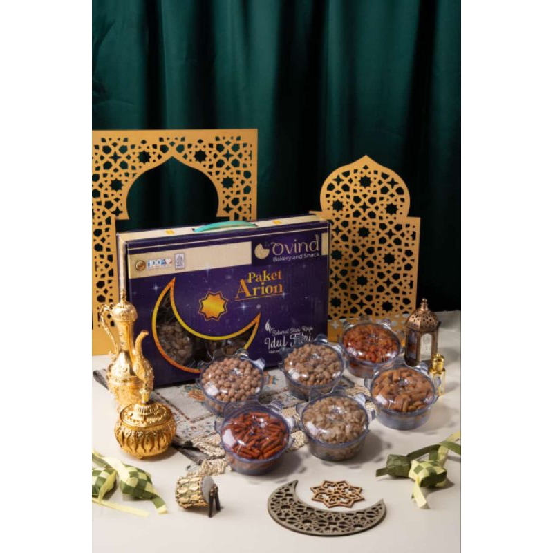 

paket kacang lebaran / ovina paket kacang / ovina hampers idul fitri