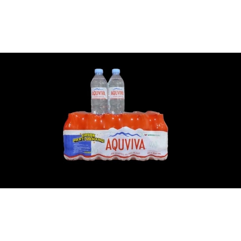 

Air Mineral Aquviva Botol 250ml 1 pack isi 24 Botol Cocok Untuk Hidangan Tamu, Hajatan / Pesta dan Bekal Sekolah