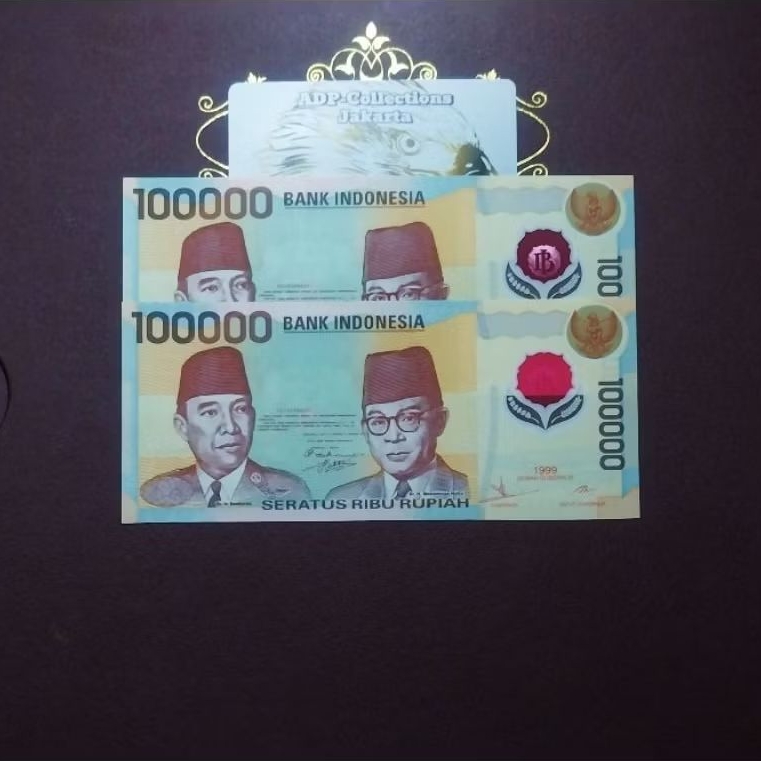 Uang kuno 100000 rupiah polymer