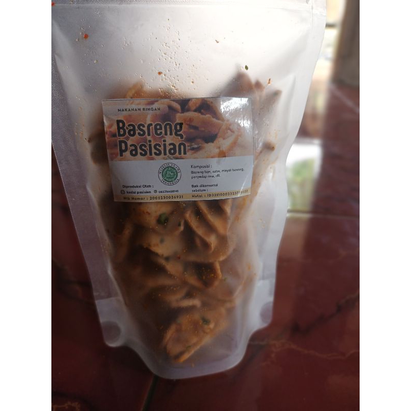 

basreng pasisian pedas daun jeruk 100 gram