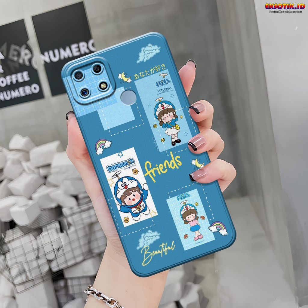 Case Realme C25 / C25s - Casing Realme C25 / C25s - Fashion Case - Silikon Realme C25 / C25s - Motif