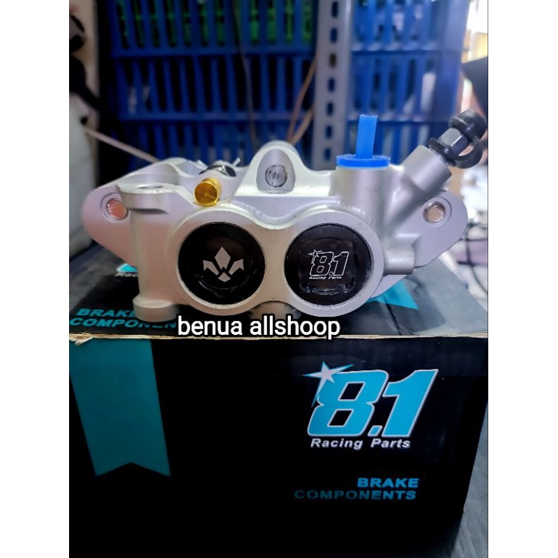 KALIPER 8.1 MONOBLOK 4PISTON KIRI KANAN