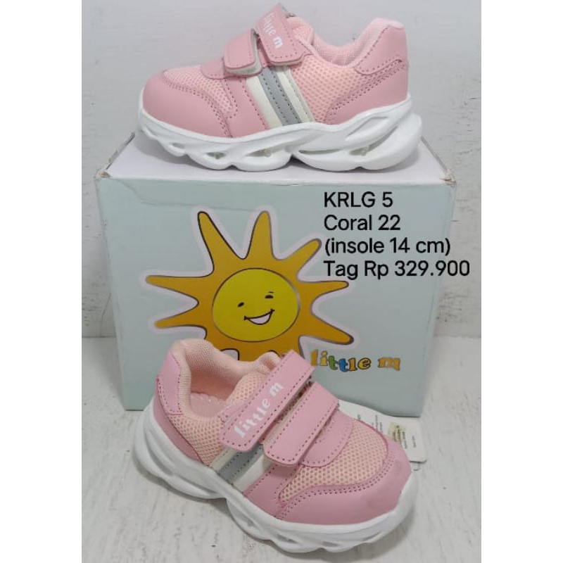 KRLG SEPATU ANAK WANITA LITTLE M NYALA