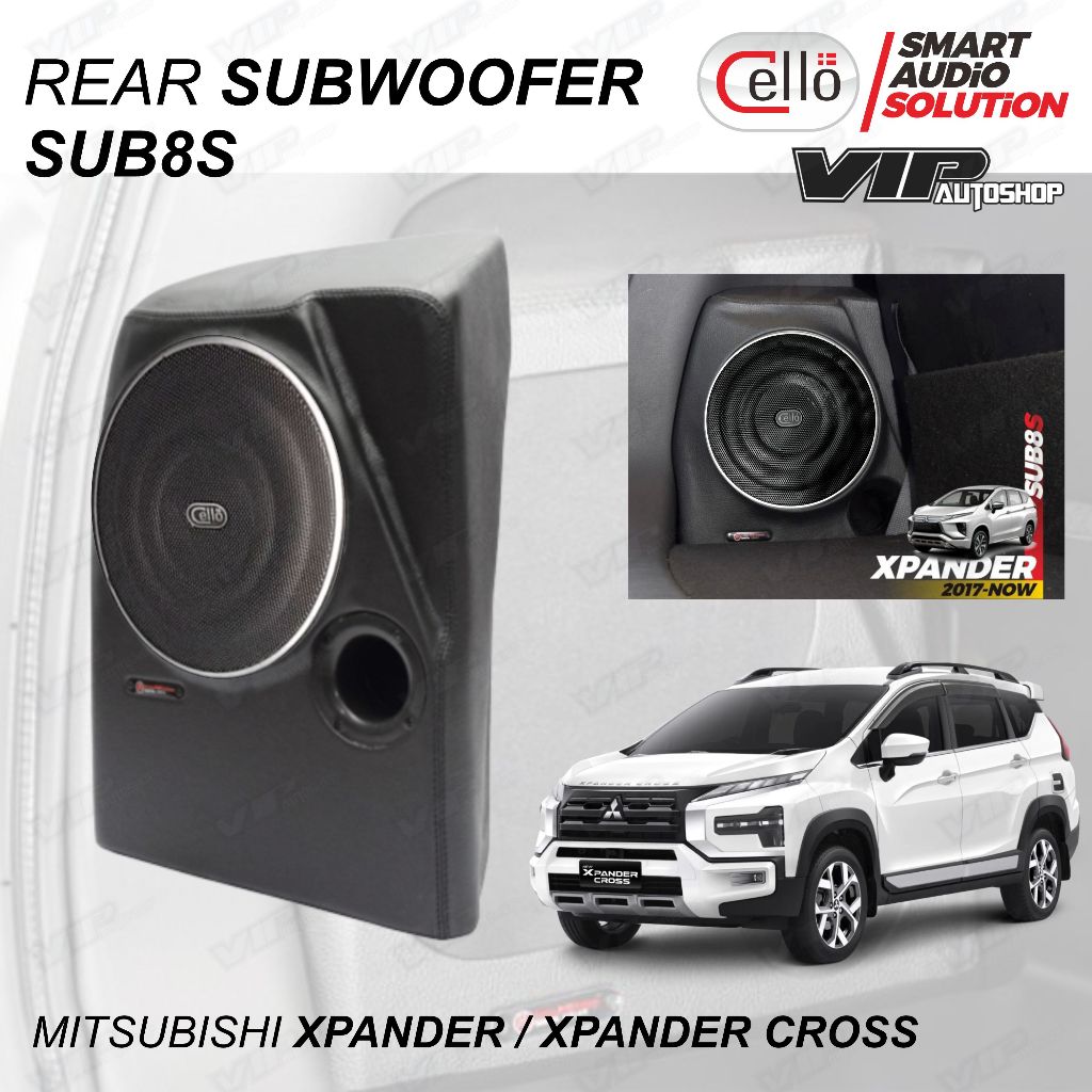 Xpander(Cross) Livina 2017-2021 Paket Audio Android Subwoofer Sudut Oem Cello Cross