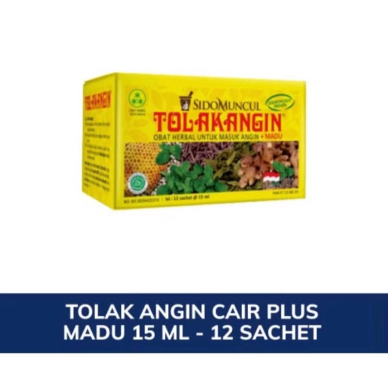 

[100% PRODUK ORI] Tolak Angin Cair 1box isi 12pcs