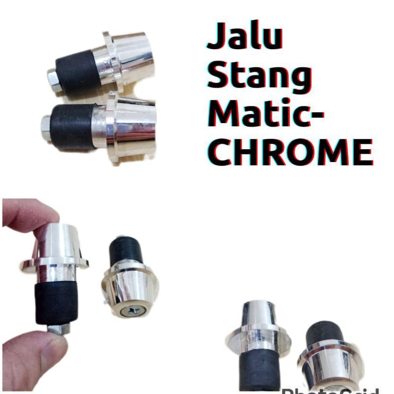 Jalu stang matik chrome/Jalu stang motor matic