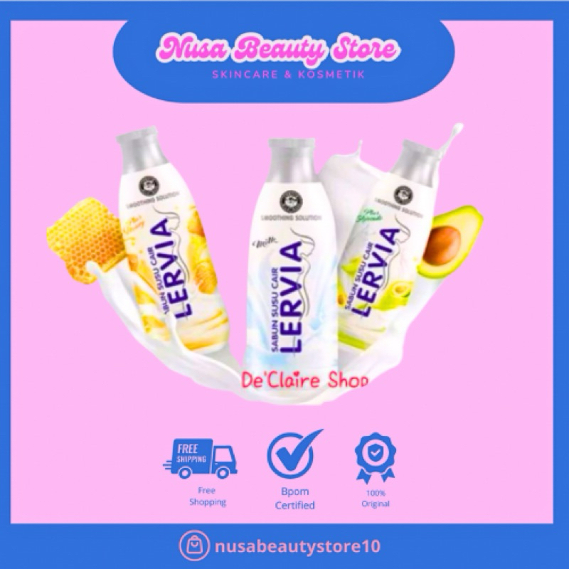 Lervia Sabun Susu Cair