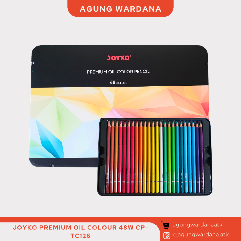 

JOYKO PREMIUM OIL COLOUR 48 WARNA CP-TC126