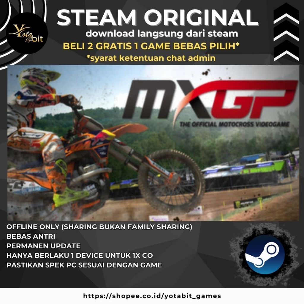 MXGP - The Official Motocross Videogame PC Sharing Original Offline