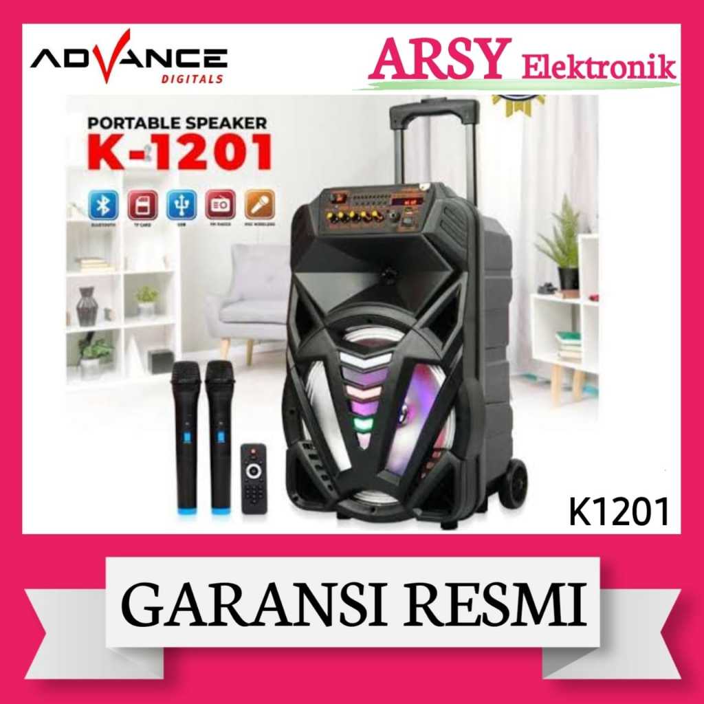 AMPLI MEETING ADVANCE 12INC K-1201/ADVANCE AMPLI MEETING 12INC K-1201 GARANSI RESMI