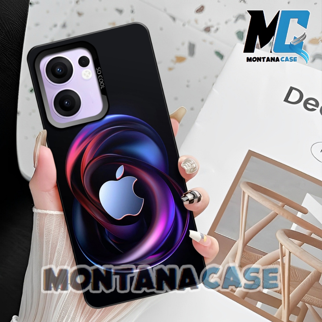Soft Case So Cool Oppo Reno 13F 4G Reno 13F 5G Terbaru 2024 Case Fashion Motif apple Case Reno 13 5G