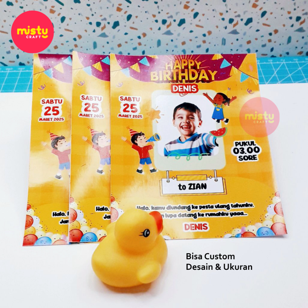 

Ungangan Ulang Tahun Anak CUSTOM
