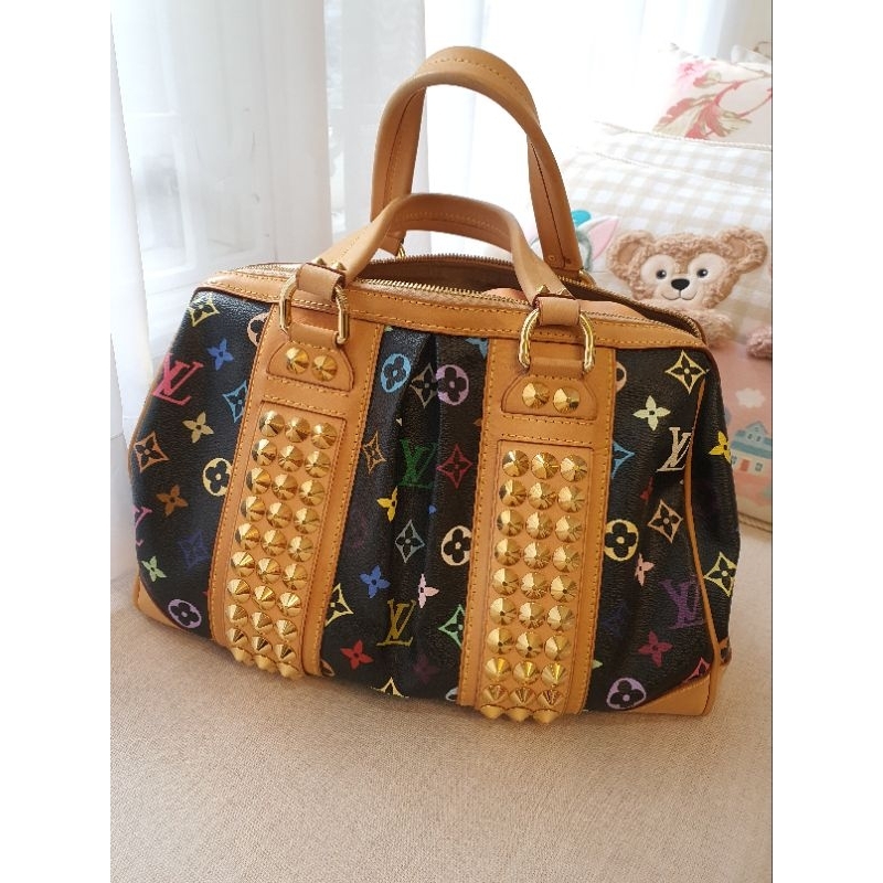 preloved lv multicolor courtney gm