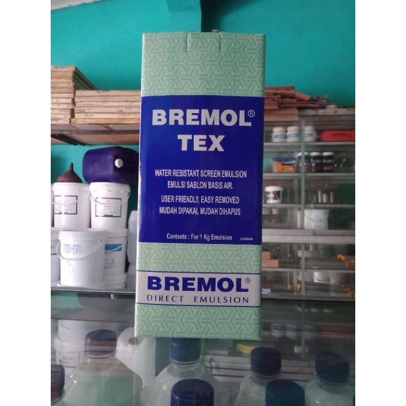 

Bremol tex 1kg / obat afduk film sablon