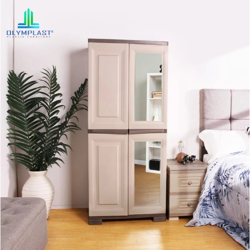 Lemari Plastik Olymplast 2 Pintu OMC ST2