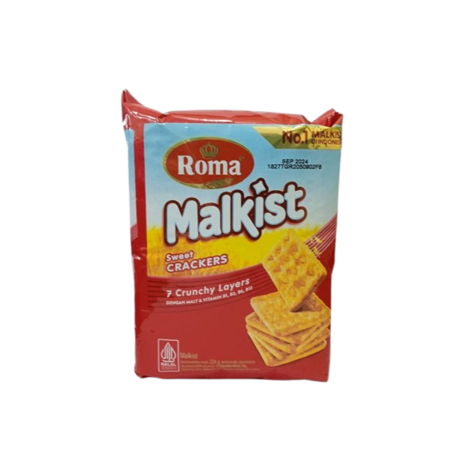 

ROMA MALKIST CRACKERS 224 GR 8996001302354