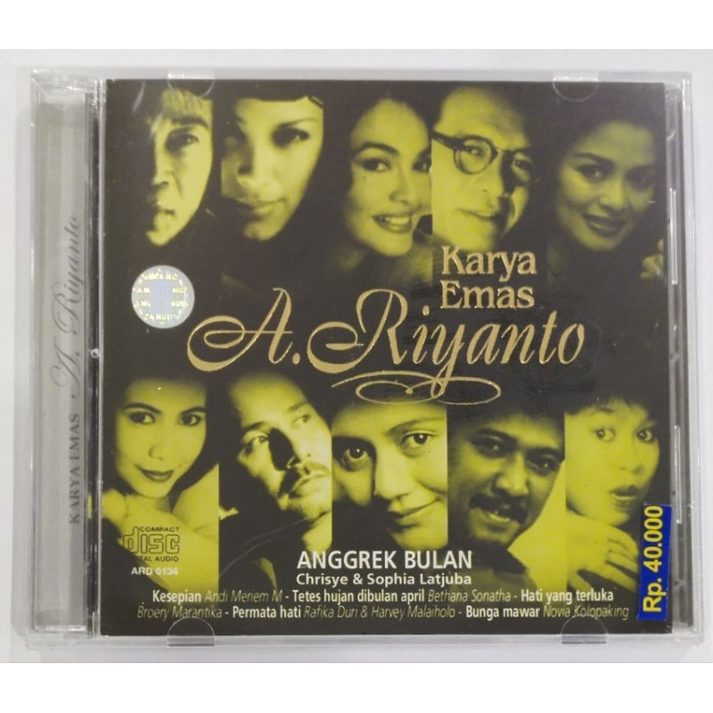 CD A.RIYANTO - KARYA EMAS / ANGGREK BULAN