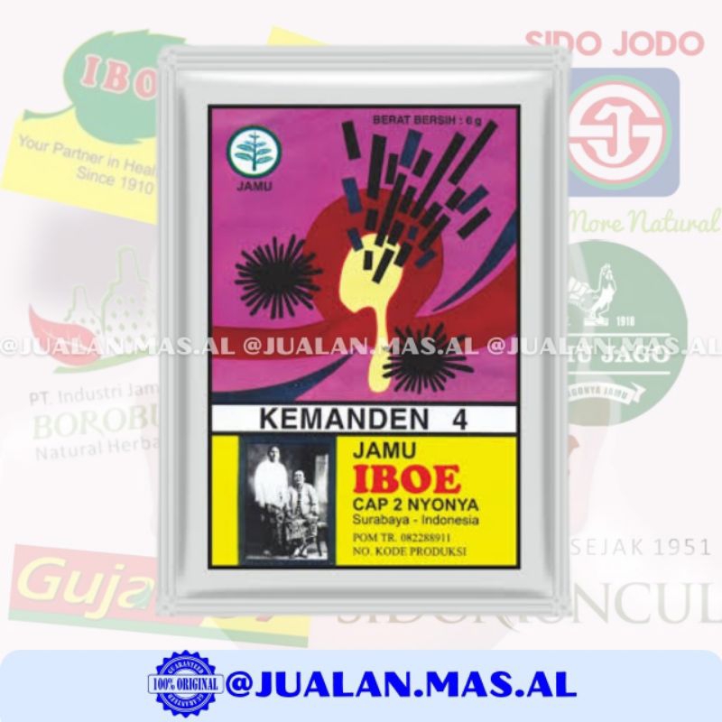 

IBOE - JAMU KEMANDEN (ISI 10 SACHET)