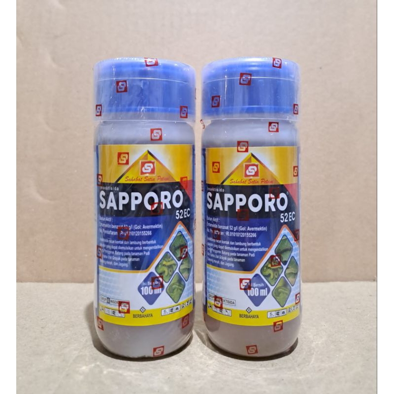 Sapporo 100ml Insektisida ulat penggerek batang