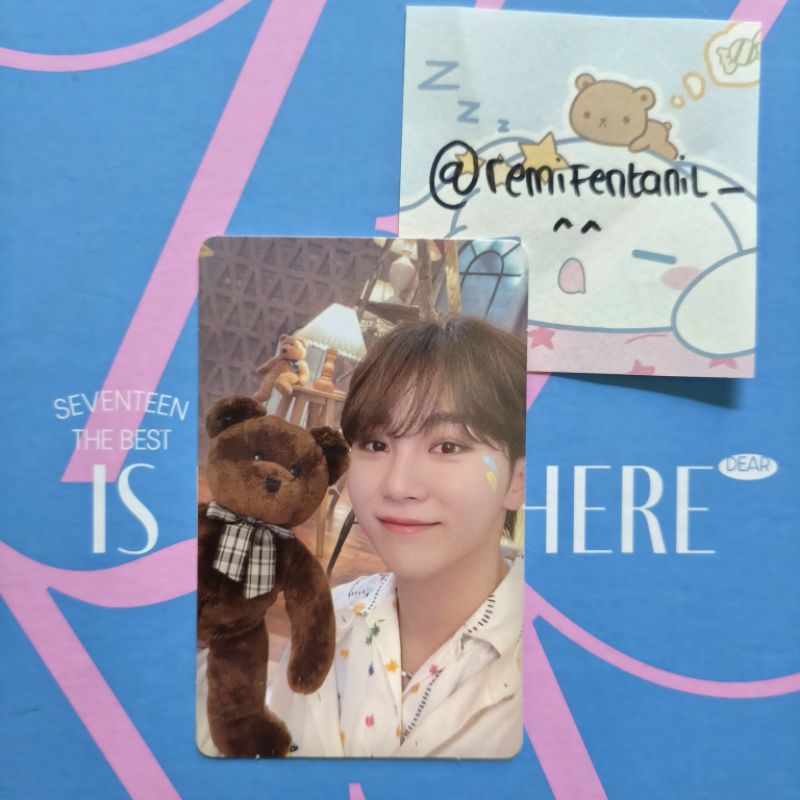 [BOOKED] PHOTOCARD OFFICIAL SEUNGKWAN SEVENTEEN FACE THE SUN SEUNGKWAN TEDDY PC FTS SVT