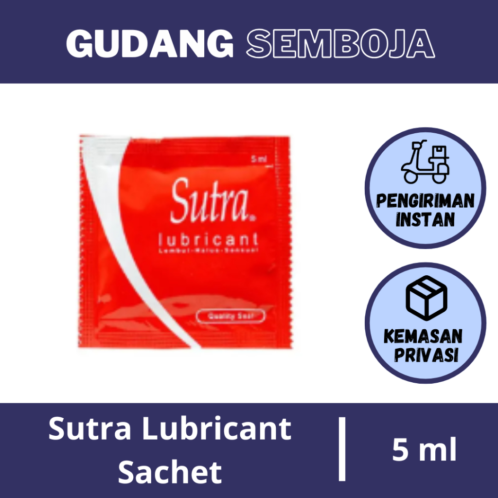 Rasa Nusantara2- Sutra Lubricant Sachet Isi 5 ml / Pelumas Sutra Sachet