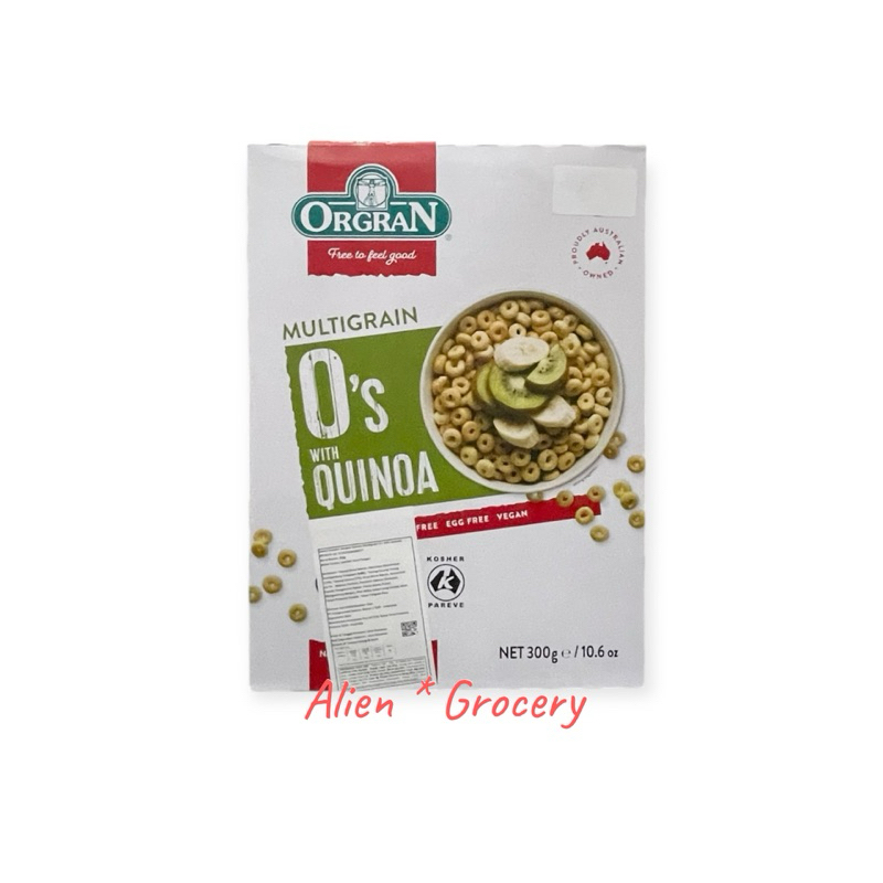 

PROMO!!! ORGRAN Multigrain With Quinoa Gluten Milk Egg Free Vegan 300gr