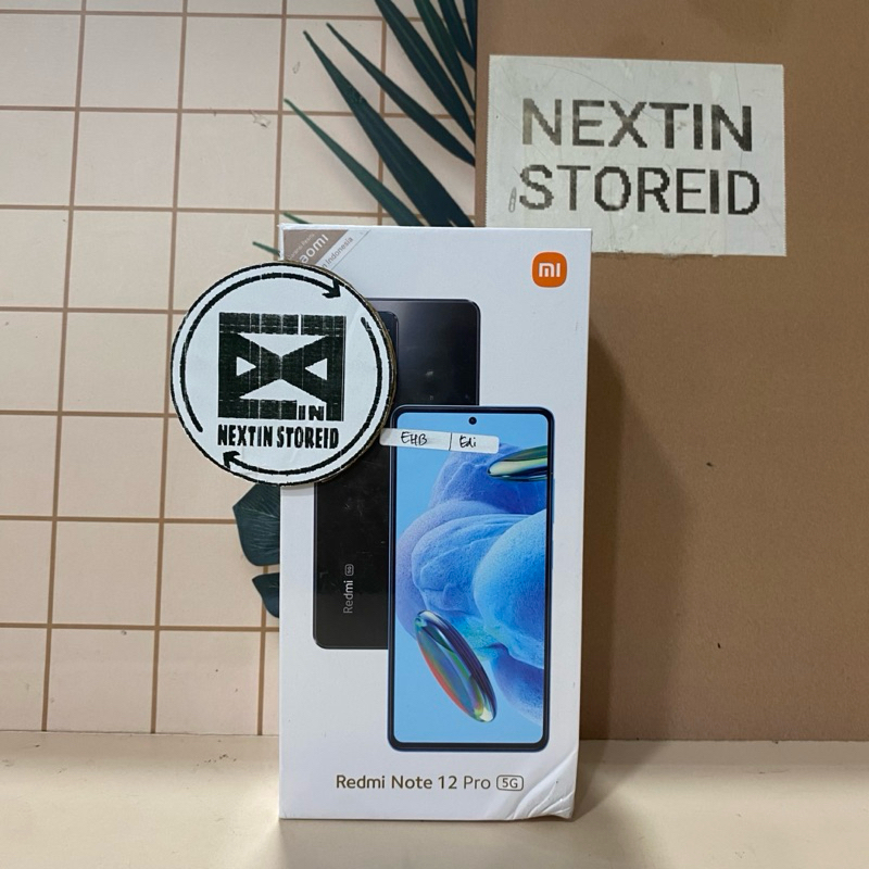 XIAOMI REDMI NOTE 12 PRO 5G 8/256 NEW GARANSI RESMI SEGEL BNIB NO REPACK