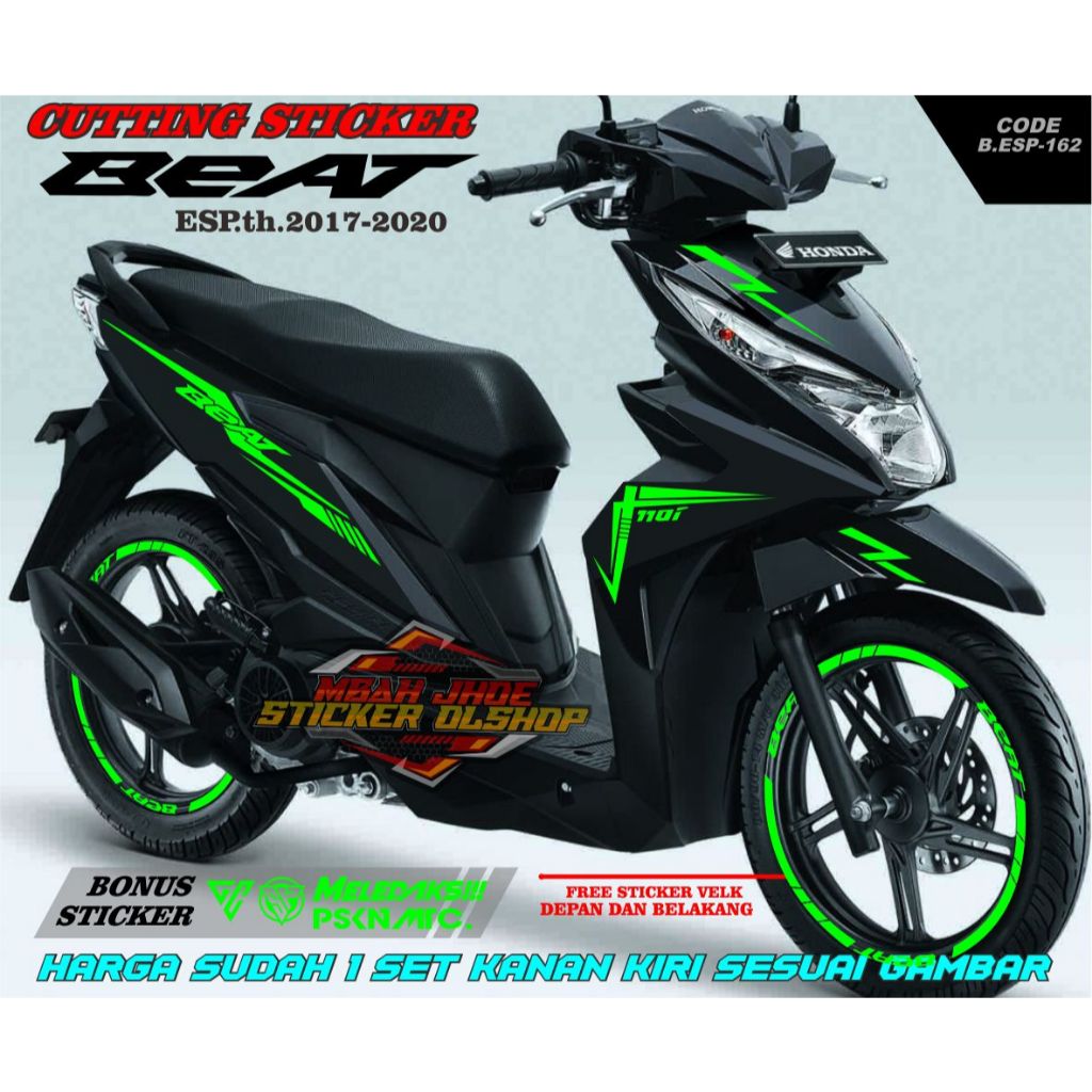 CUTTING STICKER MURAH BEAT NEW ESP STICKER CUTTING KEREN BEAT NEW ESP 2017 2018 2019