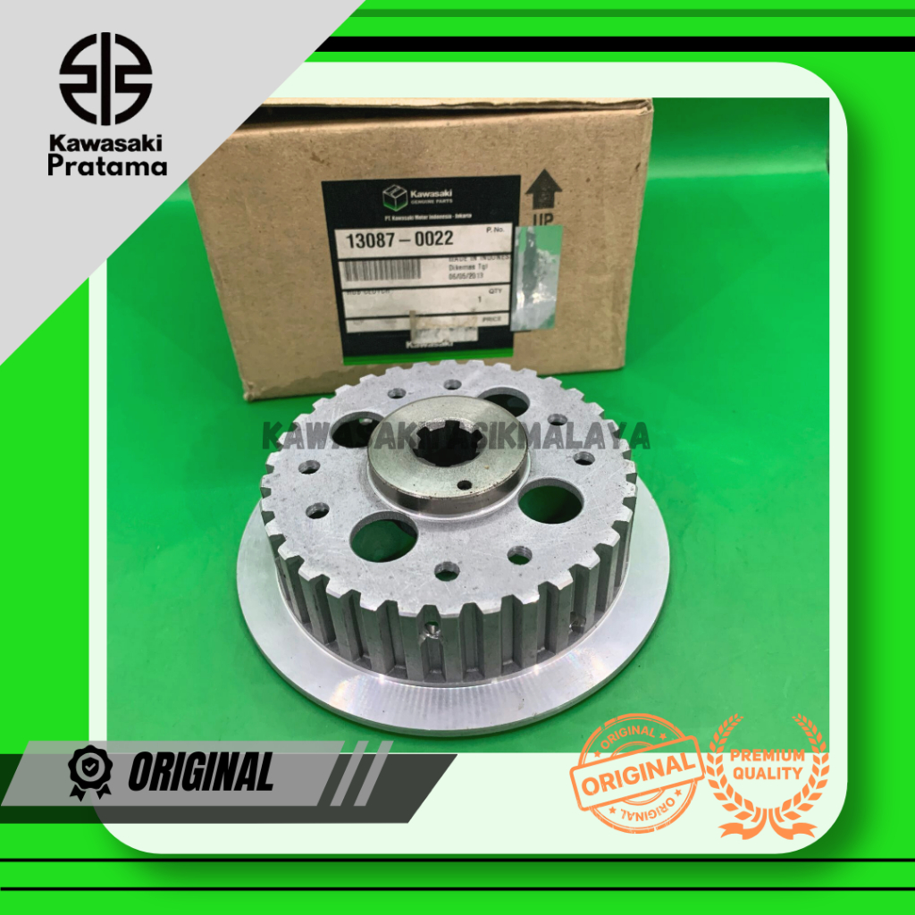 Hub Clutch Mangkok Kampas Kopling ZX 130 Original Kawasaki 13087-0022
