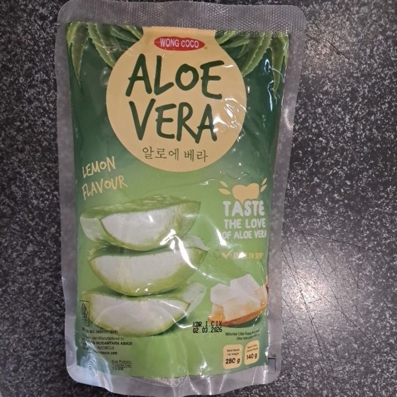 

wong coco aloe vera lidah buaya lemon 280gr