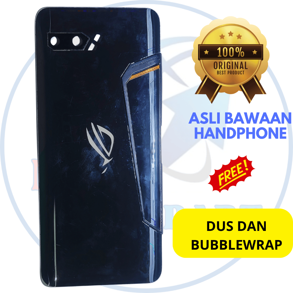 Tutup backdoor belakang / back cover hp Asus Rog 2 - asli original copotan cabutan bawaan
