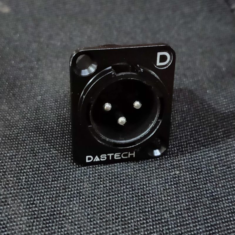 Soket Cannon Input Dastech Soket XLR input Dastech soket cannon male
