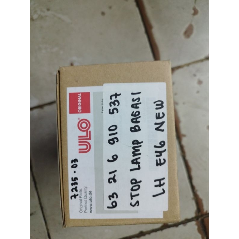 Wisnu Store - Lampu Bagasi Reflektor BMW E46 KIRI