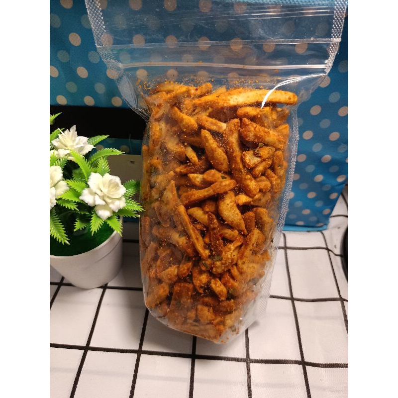 

BasrengStikPedasGurihDaunJerukRenyahKeriuk500g