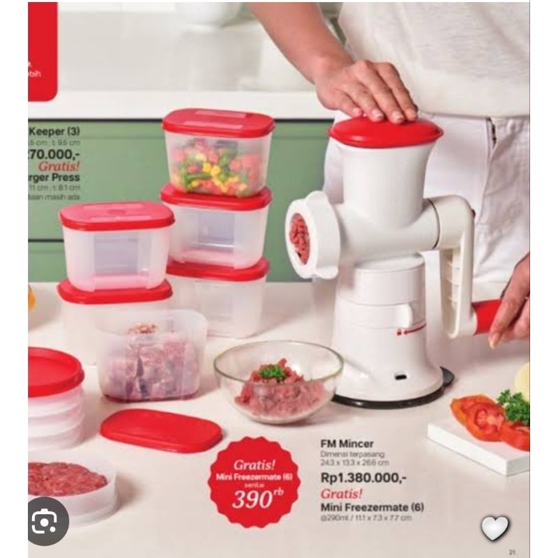 Fushion Master Mincer Tupperware