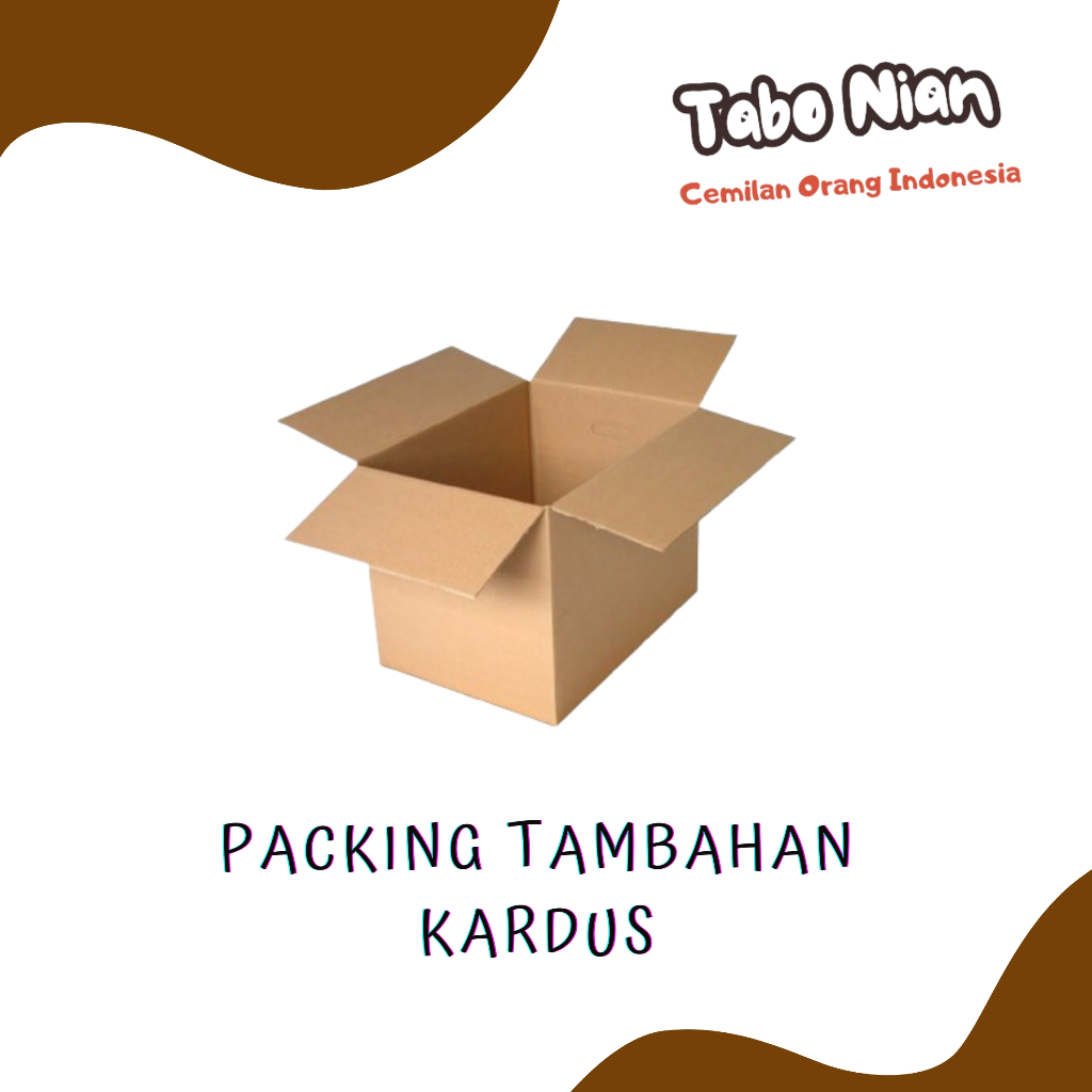 

Kardus untuk ekstra packing tambahan