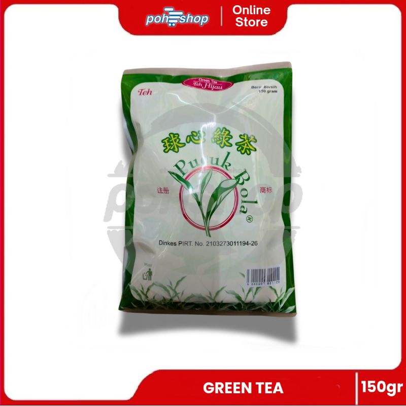 

[Pucuk Bola] Teh Hijau 150gr