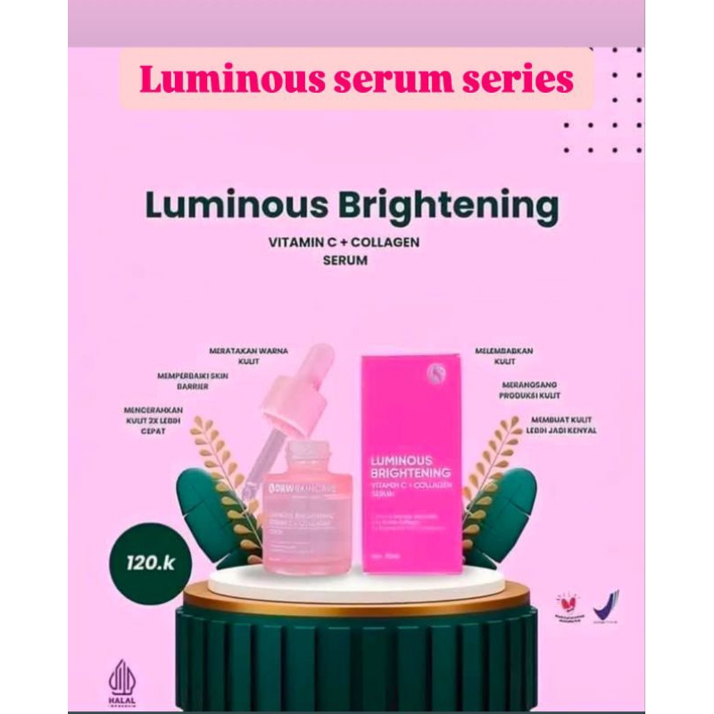 DRW SKINCARE LUMINOUS SERUM BRIGHTENING VIT C