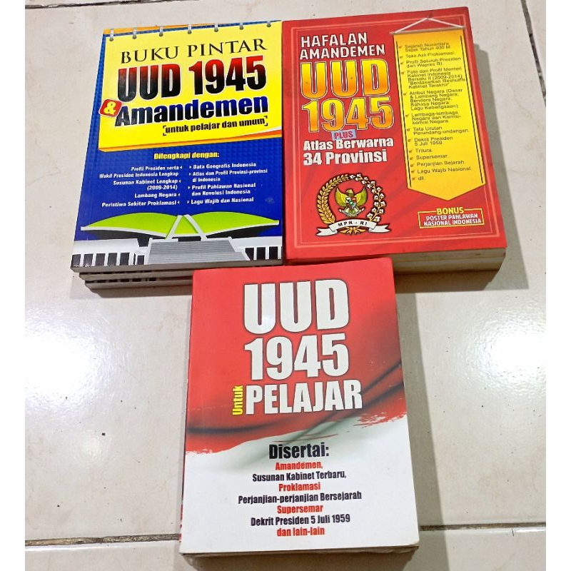 ( OBRAL ) BUKU HUKUM // BUKU UNDANG - UNDANG // BUKU PERUNDANG - UNDANGAN // ORIGINAL