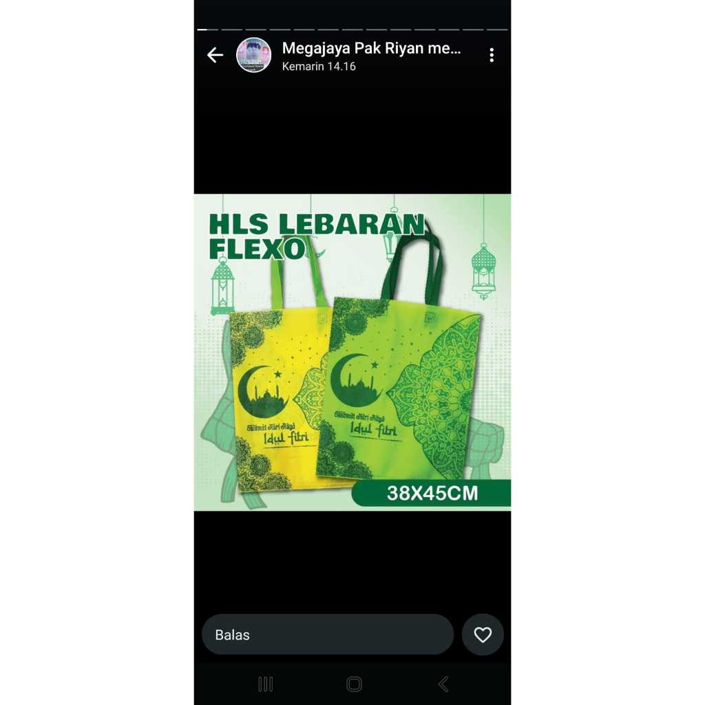 

TAS KAIN IDULL FITRI / TAS LEBARAN 38X45 ISI 12PCS