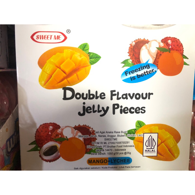 

Double Flavour Jelly Pieces