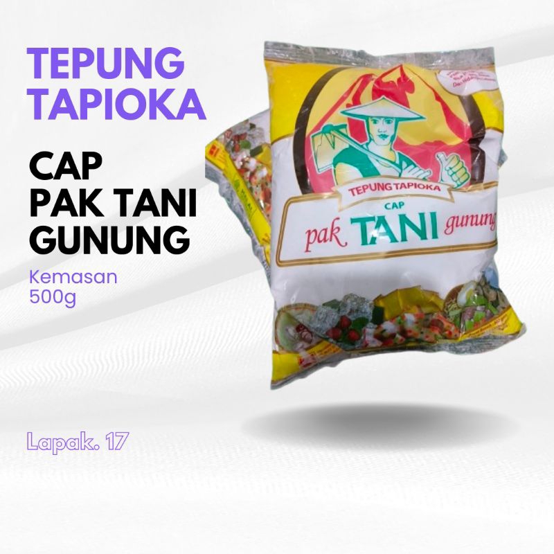 

Tepung Tapioka Cap Pak Tani Gunung / Tepung/Tepung Tapioka