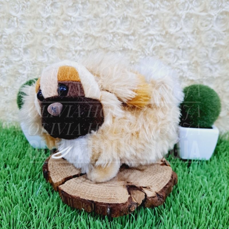 Boneka Dog Coklat Boneka Puppy Dog Boneka Anjing Trudi